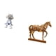 thumbnail image 5 of Estatua de caballo nórdico, escultura, figurita decorativa, resina grabada, animal, estantería, entrada, sala de estar, hogar, oficina, dec, 5 of 8