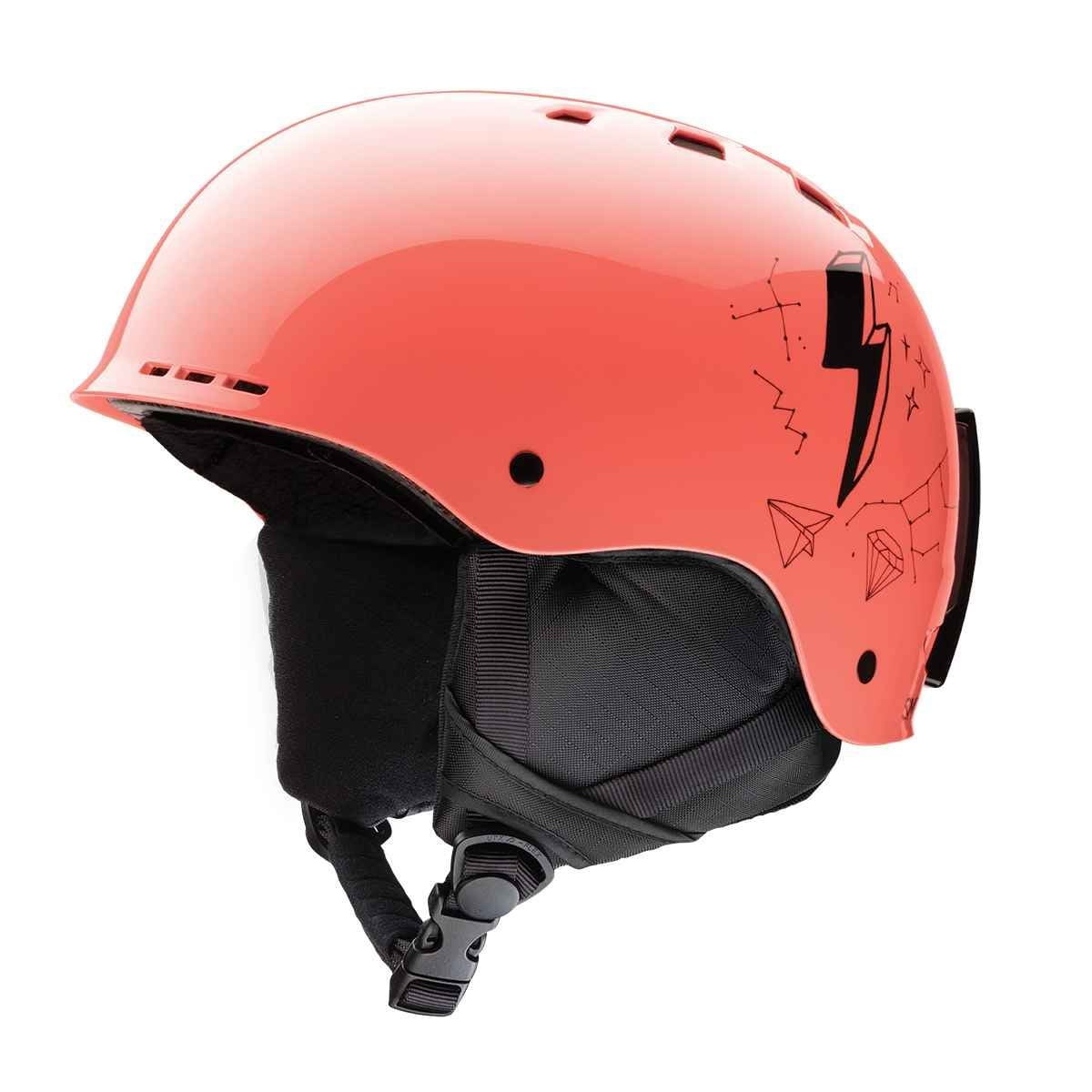 Smith Optics Holt Jr Ski Snow Helmet (Sunburst Doodles Youth Small) by Smith Optics