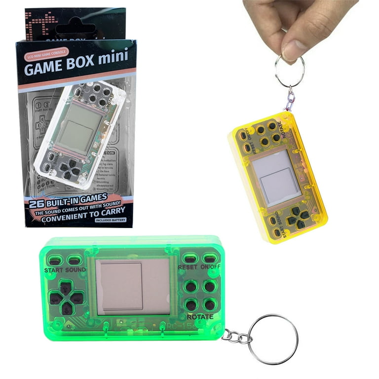 Retro video shop game keychains