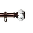 thumbnail image 3 of Central Design Products Steel 1" Single Curtain Rod, Bronze, 3 of 3