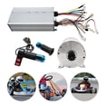 thumbnail image 6 of Dwellnix Electric Scooter Motor 72V 3000W Brushless DC Motor Kit with Throttle & Controller for E Bike Conversions & Dune Buggies, 6 of 11