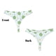 thumbnail image 3 of Balery Kawaii Frogs Tangas de Algodón para Mujer con Estampado – Ropa Interior Sexy, Transpirable, G-string-4X-Large, 3 of 6