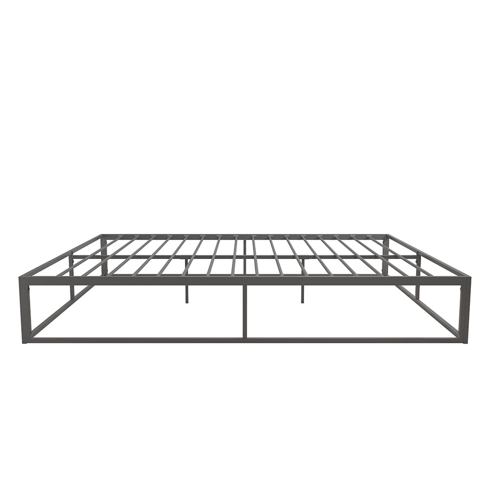 Private Jungle Heavy Duty Metal Bed Frame, Noise Free&Anti-Slip Iron Bed Platform - Grey Private Jungle Heavy Duty Metal Bed Frame, Noise Free&Anti-Slip Iron Bed Platform - Grey