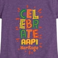 thumbnail image 3 of Instant Message - Celebrate AAPI Heritage - Toddler And Youth Girls Short Sleeve Graphic T-Shirt, 3 of 6