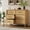 Natural, variant on Christopher Knight Home 48" Large Storage Cabinet, 6 Drawers with Gold Handles, Acacia Wood Frame, Dark Brown