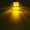 thumbnail image 3 of 2X 2.5\" Clearance Amber Oval Led Lamp 2 Diode Trailer Truck Side Marker Light, 3 of 6