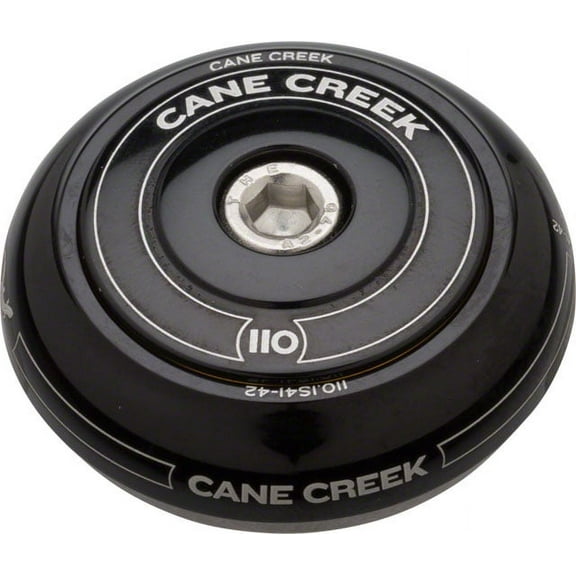 Cane Creek 110 IS42/28.6 Short Cover Top Headset, Black