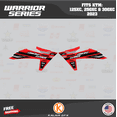 thumbnail image 4 of Kalair GFX Graphics Kit for Ktm KTM Enduro 2-Stroke 125XC,250XC and 300XC (2023) Warrior Series, 4 of 5