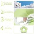 thumbnail image 3 of Minzimin 1Pack Cat Cone Collar Soft, Waterproof Cats Cones to Stop Licking After， Adjustable Soft Elizabeth Cats Collars , Flower Shape Cat Recovery Collar, 3 of 8