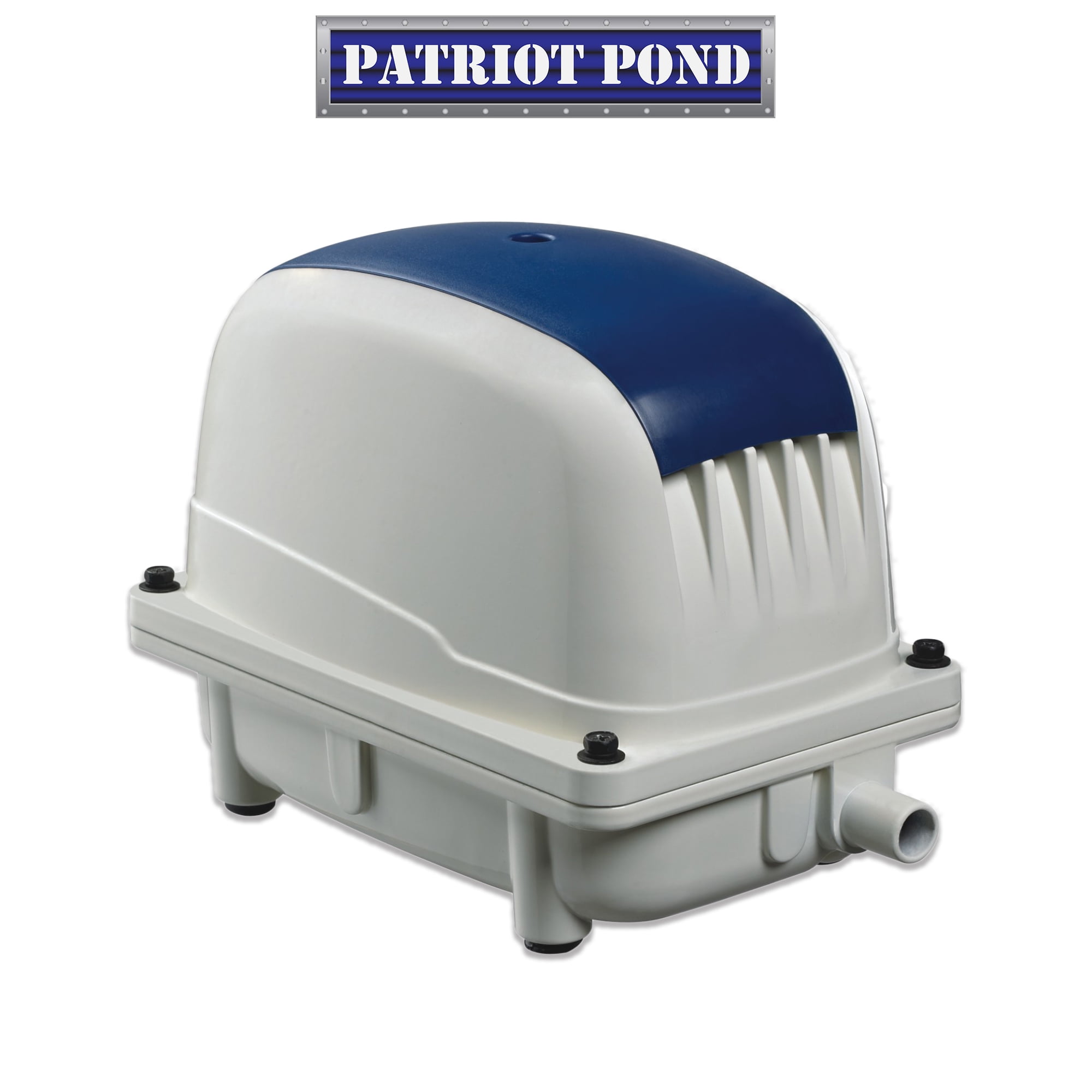 Pond Depth to 15 Feet HALF OFF PONDS Patriot Pond 2.1 Cubic Feet Per Minute Subsurface Aeration Air Pump PA-45 