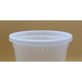 thumbnail image 4 of 8 oz Plastic Deli Containers with Lids - 72 Pack, Leakproof & Stackable for Kitchen Storage | BPA-Free, Microwave/Dishwasher/Freezer Safe + Meal Prep Deal, 4 of 4