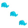 thumbnail image 4 of Ruiboury Universal Home Phone Mini Holder Apartment Desktop Smartphone Stand Portable Support Cellphone Accessory Blue 3Set, 4 of 6