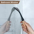thumbnail image 7 of Uxcell 3pcs Squeegee 6 Inch Length Auto Water Blade Shower Squeegee with Non-Slip Handle for Windshield Window Cleaner Glass Door, Blue, 7 of 7
