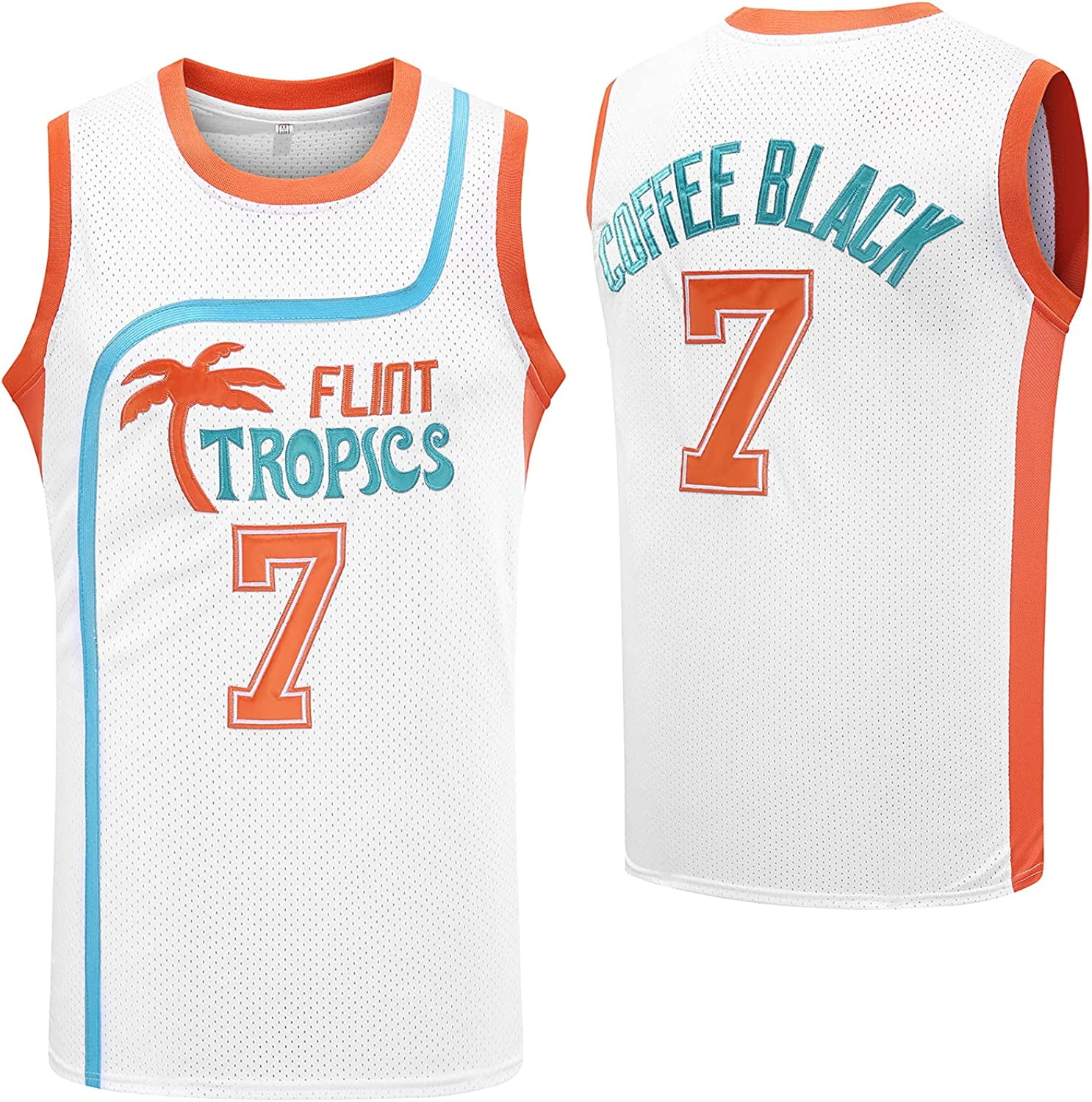  Jackie Moon Basketball Player Flint Tropics #33 Jersey and  Shorts Halloween Costume Cosplay : Clothing, Shoes & Jewelry