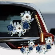 Up to 65% off! Car Decoration Stickers Car Decals Stickers For Outside Of Car Romantic Rose Wall Stickers Bathroom Tiles Waterproof Stickers