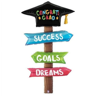 60 inch Special Delivery Grad Signs Foil Mylar Balloon - Party Supplies Decorations