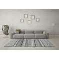 thumbnail image 3 of Ahgly Company Indoor Rectangle Abstract Gray Modern Area Rugs, 8' x 12', 3 of 4