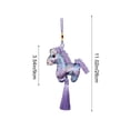 thumbnail image 3 of Juguetes de piscina, juguetes para bebés, juguetes para niños pequeños, adorno de ponis de Año Nuevo, accesorio de coche de estilo chino, colgante de peluche decorado con borlas, regalo del Año de los, 3 of 6