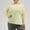 Yellow, variant on Plus Size Tops for Womens Crewneck Blouses Long Sleeve Shirts Breathable Shirt Fast Dry Workout Hiking Tops for Women