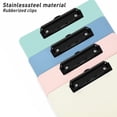 thumbnail image 3 of Xiao Hua Plastic Writing Board, 4-piece color writing board, plastic clip hard board, 12.5 x 9 inches, 3 of 4