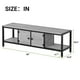 thumbnail image 1 of Soporte para TV de 58 Pulgadas, TVs de hasta 65 Pulgadas con Gabinete de Almacenamiento, Consola de TV Ancha con Pies Ajustables para Sala de Estar, Recámara, 1 of 45