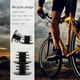 thumbnail image 3 of 1 par de tapones para extremos de manillar de bicicleta, tapas de carretera de montaña, piezas de bicicleta negras, 3 of 5