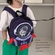 thumbnail image 3 of Mochila Para Niños, Mochila Para Niño Con Estilo Astronauta De Dibujos Animados Azul Oscuro, Gran Capacidad Para Excursiones, 3 of 7