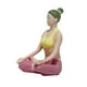 thumbnail image 1 of Figura miniatura de una chica haciendo yoga (escala 1/64). Muñeca diminuta para proyectos de bricolaje. 1116, 1 of 9