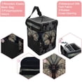 thumbnail image 2 of Butterfly Foldable Car Trash Bin with Lid, Leak-Proof Hanging Storage Bag - Car Garbage Can, Car Trash Bin, 2 of 6