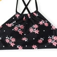thumbnail image 7 of Summer Savings Clearance! Edvintorg 8-14Years Teenage Girls Swimsuits 2024 Two Pieces Girls Swimwear Fashion Cute Flowers Print Ruffles Sleeveless Bikini Set Children's Swimsuit For Girls, 7 of 7