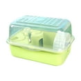 thumbnail image 2 of TOOYFUL Large Hamster Cage,Small Animal Cage,Ventilation,Cute Small Pets Habitat Mice and Rat Habitat Hamster Habitat for Gerbils Rats green, 2 of 10
