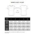 thumbnail image 7 of Fancyglim Women V Neck Short Sleeve Tee Shirt Soft Solid Color Tops (White M), 7 of 7