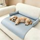 thumbnail image 1 of Alfombrilla refrescante para perros y gatos, de tela de seda de hielo, lavable para sofá y cama de suelo, base antideslizante, cojín de verano para clima caluroso., 1 of 5