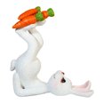 thumbnail image 2 of Easter Bunny Resin Figurine Set - Cute Rabbit Statues for Tabletop, Bookshelf & Garden Decor, Hand-Painted Spring Home Accent, 2 of 8