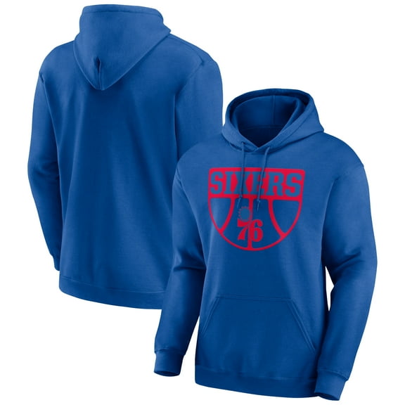 Men's Fanatics Branded Royal Philadelphia 76ers Sudden Switch Pullover Hoodie