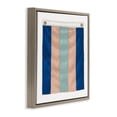 thumbnail image 4 of Stupell Industries Striped Nautical Flag Nautical & Beach Painting Brown Floater Framed Canvas Art Print Wall Art, 25 x 25, 4 of 10