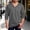 Dark Gray, variant on Men's V-Neck Notch-Collar Long-Sleeve Tee, Stretchy Gentle Fabric for daily commutes Yellow XXL