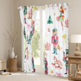 thumbnail image 3 of Feelyou Cartoon Cute Princess Black Out Curtains for Kid, Nutcracker Royal Guarder Curtains Pack of 2 (42x63 Each), Merry Christmas Theme Bedroom Curtains, Window Curtains Room Decor, 3 of 6