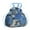 Pioneer Flower Floral-2, variant on Pioneer Flower Floral Print Pattern Drawstring Lunch Bag Women - Drawstring Lunch Bag Insulated for Work Office - Stain-Resistant Large Lunchbags for Women with Multi-Pockets