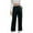 Army Green, variant on Diufon Women's Striped Wide Leg Pants Casual Loose High Waisted Trousers Color Block Work Pant with Pockets