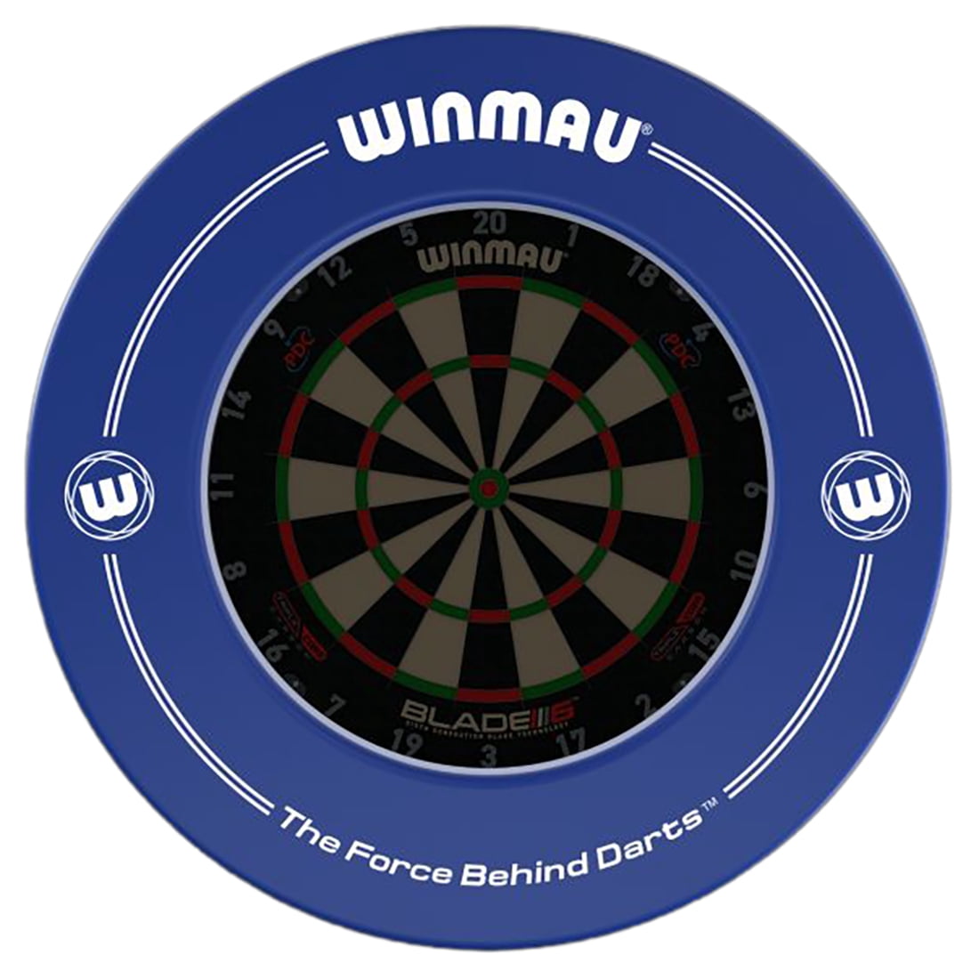 Winmau One-Piece Dartboard Surround - Blue