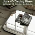 thumbnail image 4 of Gleamira 64"x 21" Arched Rectangle Full Length Mirror Aluminum Alloy Framed Floor Mirror,Black, 4 of 5