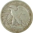 thumbnail image 2 of 1935 Liberty Walking Half Dollar VF Very Fine Silver 50c Coin, 2 of 4