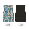 thumbnail image 2 of Fotbe Vintage Floral Butterflies Juego de 4 Tapetes para Auto con Estampado – Alfombrillas de Goma Reforzada, Diseño Antideslizante, Protección para Todo el Año – Vehículos, Autos, Camionetas y SUVs, 2 of 7