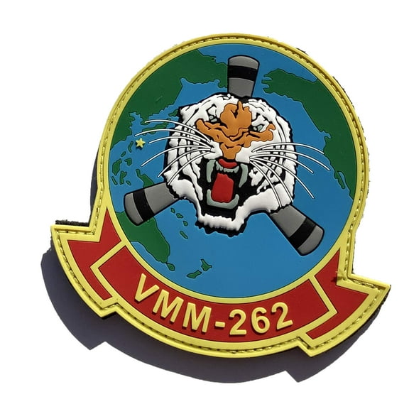 VMM-262 Flying Tigers Full Color PVC Squadron Patch – Hook and  Loop