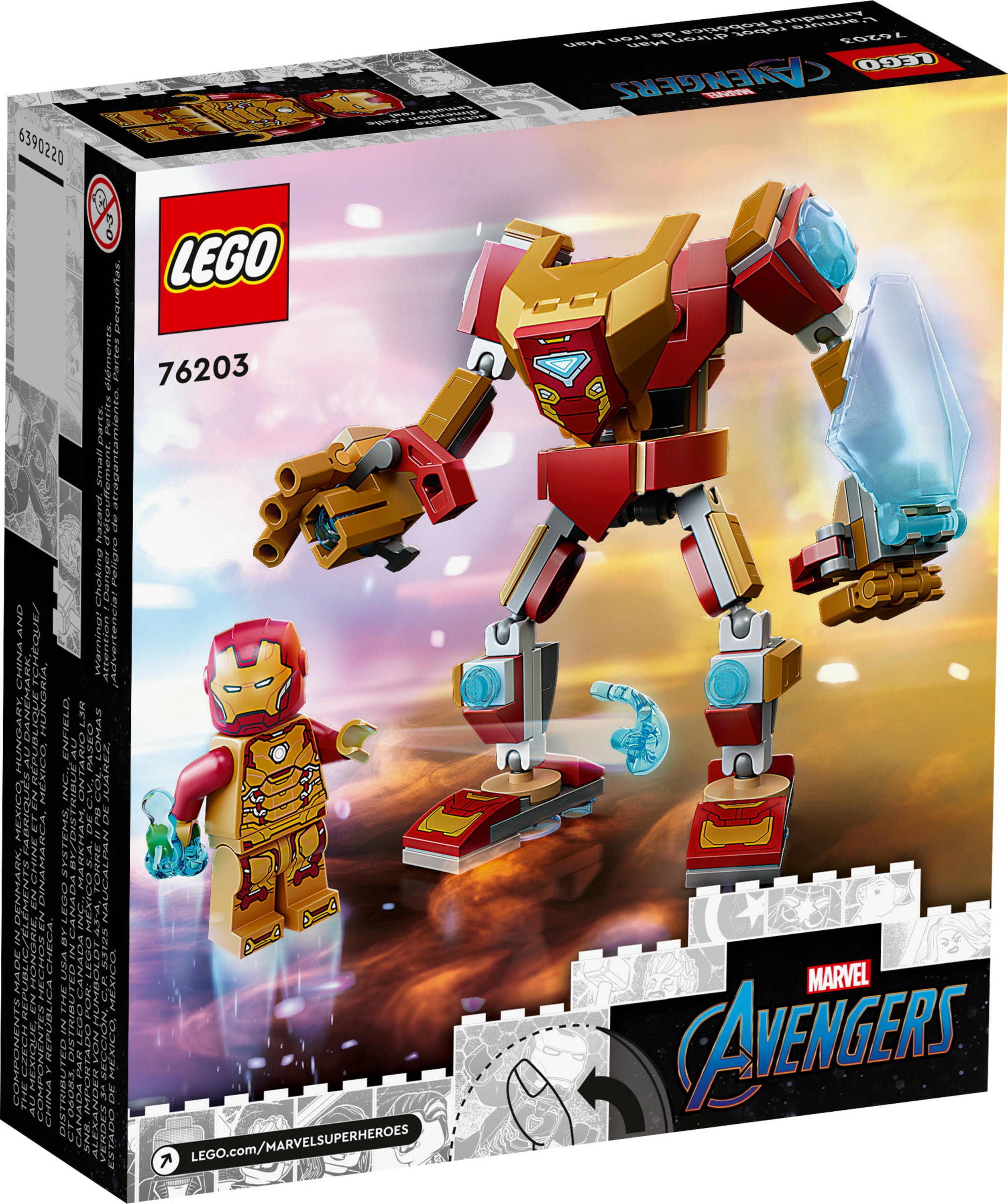 Iron Man Armoury LEGO Marvel - Mudpuddles Toys and Books