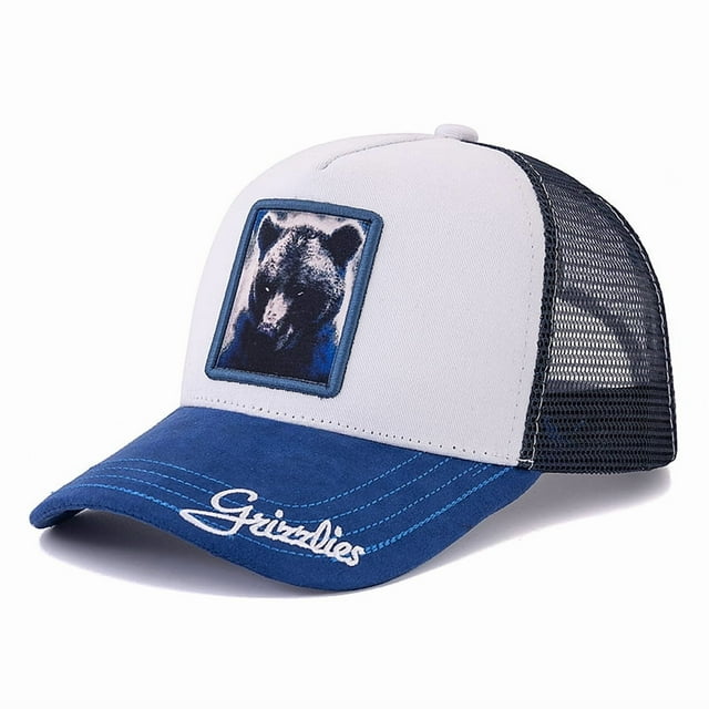 Unisex Rich Color Trucker Hat Antelope Pattern Patch Design Suede Hat Male Female Summer 9 Styles Animal Baseball Cap
