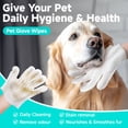 thumbnail image 3 of Guantes para mascotas LULUMONSTER para perros y gatos, envueltos individualmente, 3 of 7