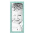 thumbnail image 2 of ArtToFrames 14" x 35" Eggshell Blue Picture Frame, 14x35 inch Blue Wood Poster Frame (WOM-4599), 3 Pack, 2 of 7