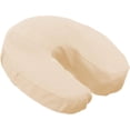 thumbnail image 1 of LONDON LINENS Soft & Heavy Microfiber Massage Tables Face Cradle Covers (4, Natural), 1 of 7